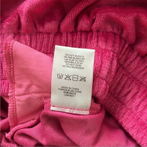 NWT Generation Love Ivy Velour Joggers in Hot Pink Size S - Picture 11 of 12